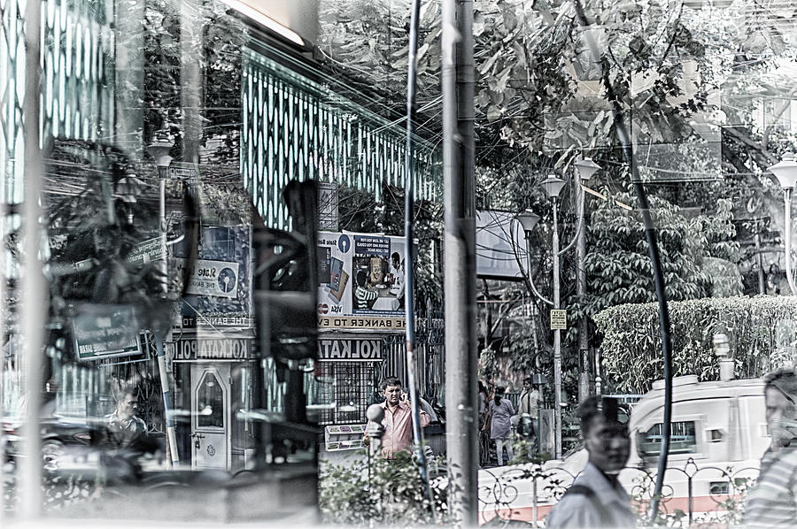 Reflection on Kolkata Photograph by Scott Wyatt