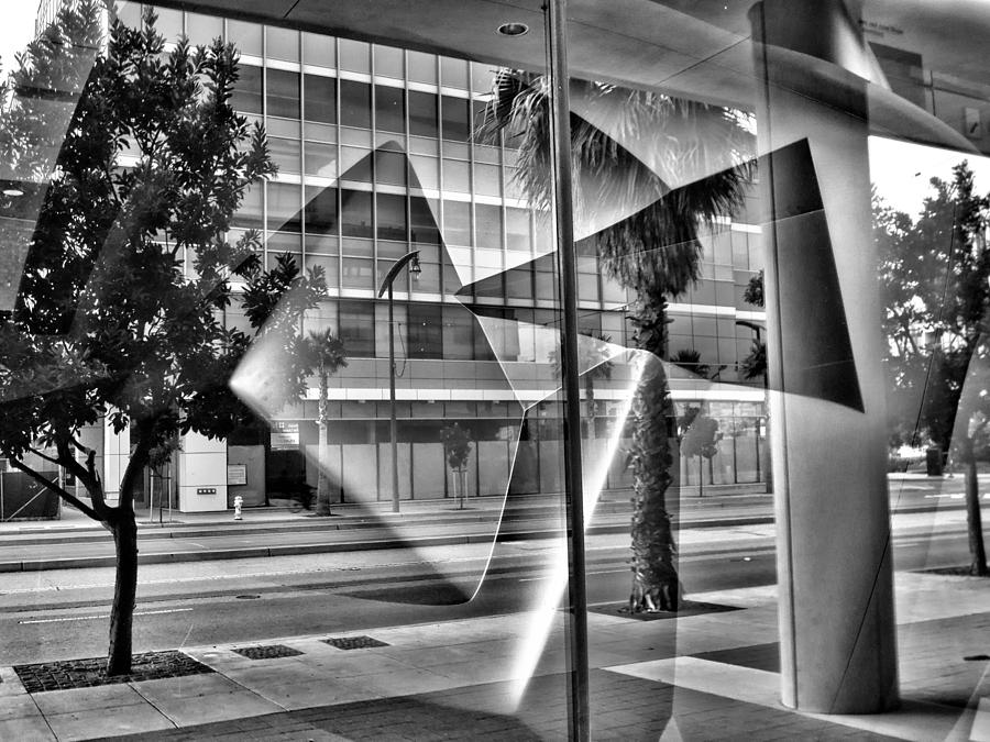 Reflection on Third Street Photograph by Jessica Levant