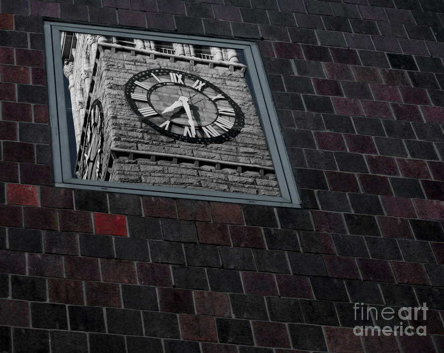 Romanesque Photograph - Reflection on Time by James Aiken