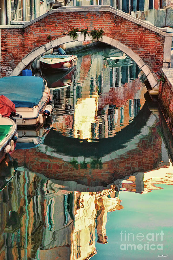 Reflection-Venice Italy Photograph by Tom Prendergast