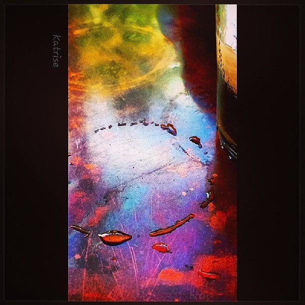 Reflections , Shadows, Droplets Photograph by Katrise Fraund
