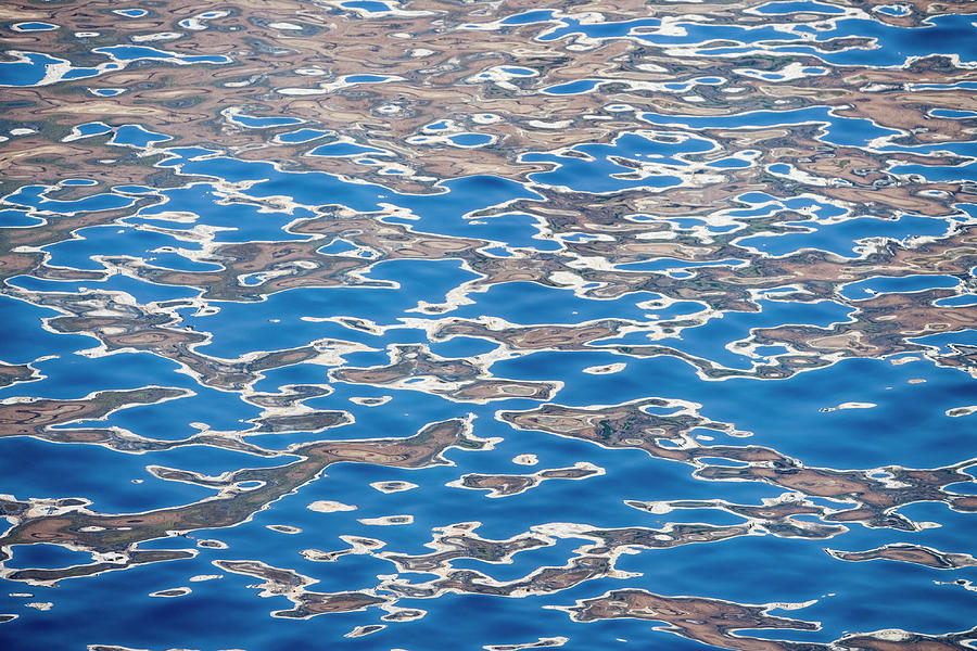 Reflections And Wavelets, Santorini Photograph by Holger Leue