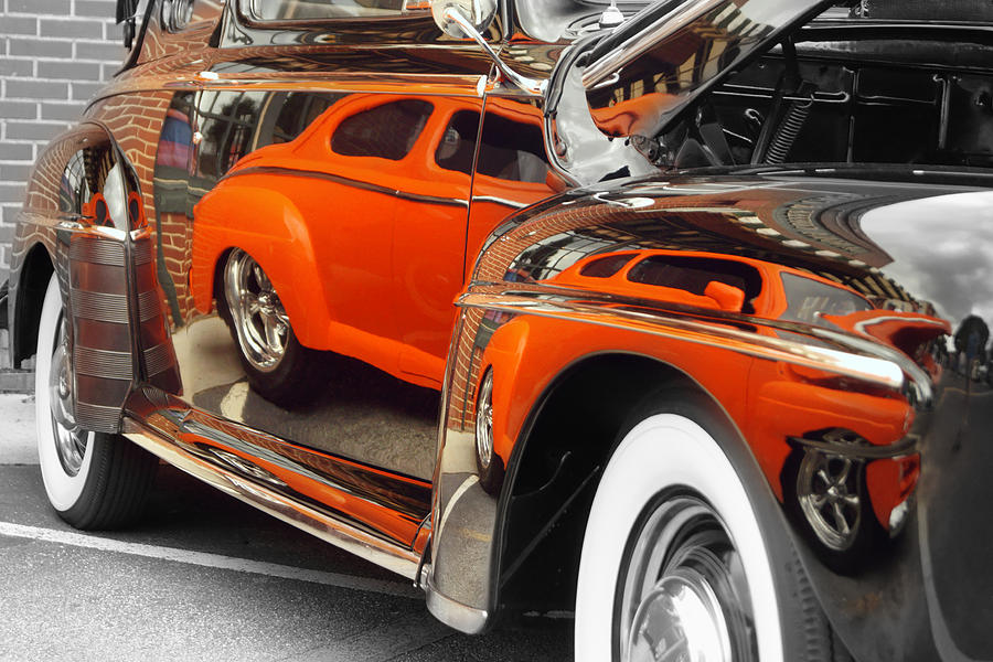 Car Photograph - Reflections by Chris Fraser