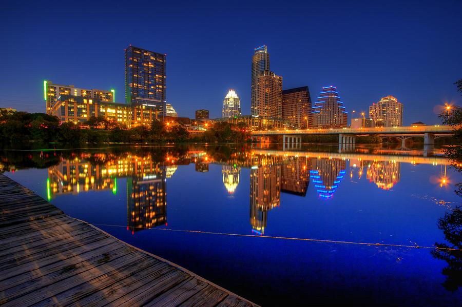 Austin Photograph - Reflections by Dave Files
