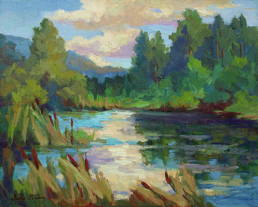 Reflections Painting by Diane McClary