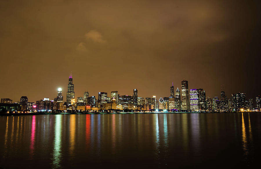 Reflections From The Chicago Skyline Photograph by Jeffrey Olson
