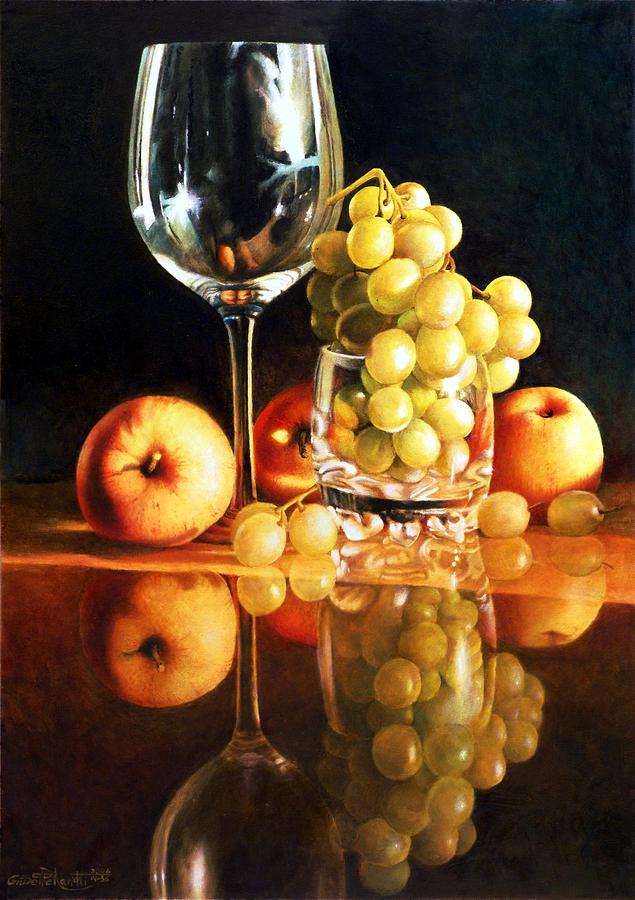 Still Life Painting - Reflections by Giuseppe Mariotti