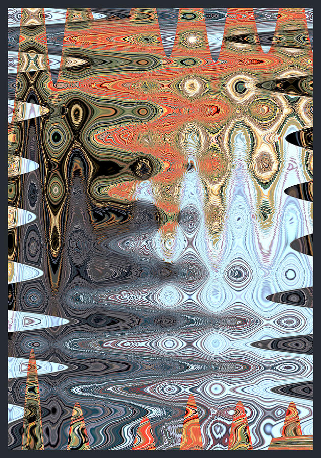 Abstract Photograph - Reflections in Abstract by AMY Whimsicalworks