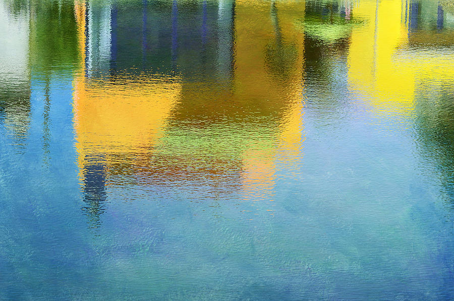 Reflections In Abstract Photograph by Fraida Gutovich