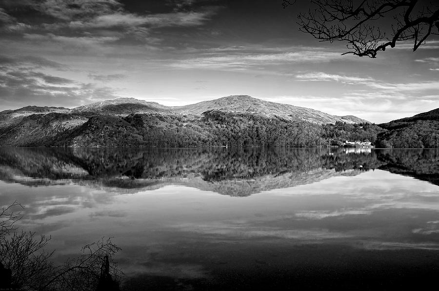 Reflections in Loch Lomond Photograph by Stephen Taylor