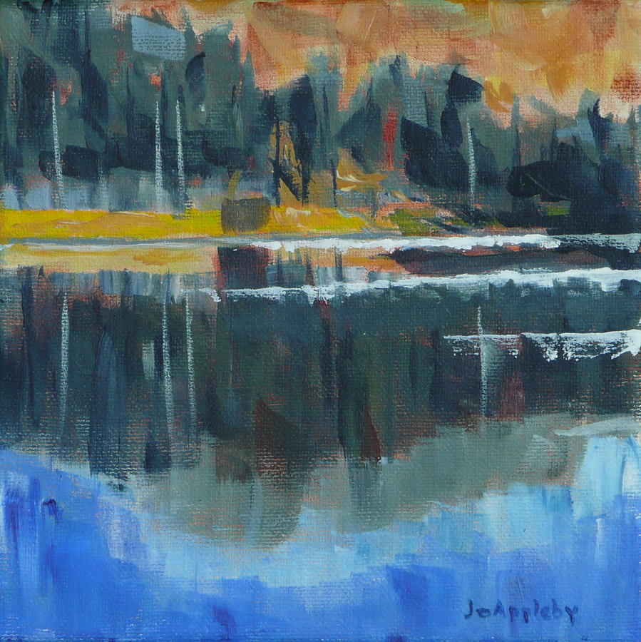 Reflections Painting by Jo Appleby