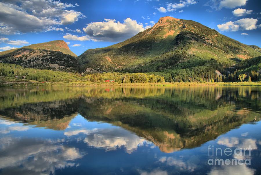 Marble Colorado Photograph - Reflections Near Crystal by Adam Jewell