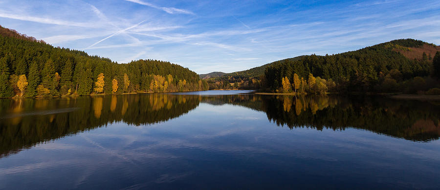 Reflections of Autumn Photograph by Andreas Levi