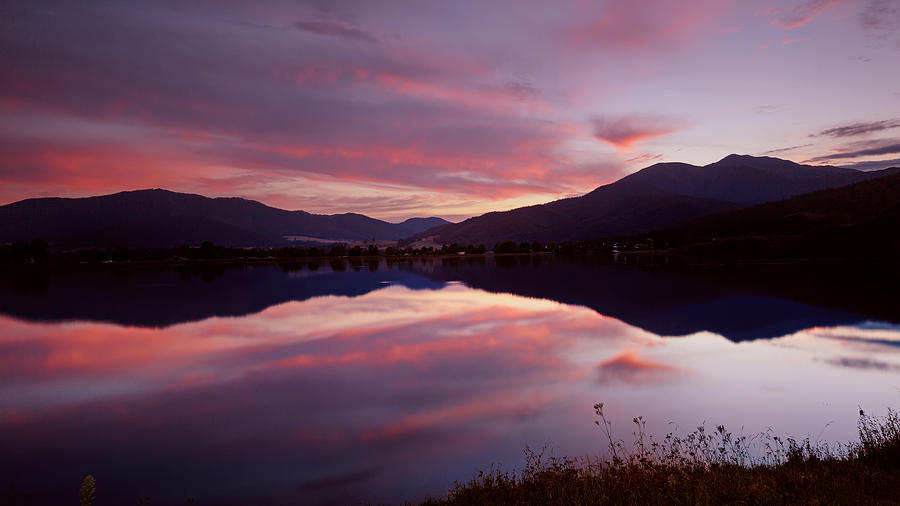 Reflections of Bogong Photograph by Mark Lucey