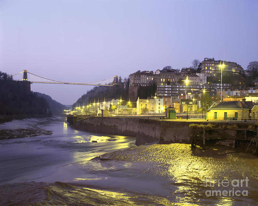 Bridge Photograph - Reflections of Bristol by Paul Felix