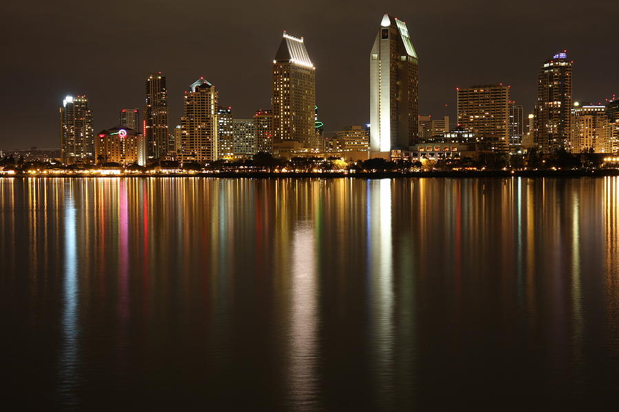 Reflections of Downtown San Diego Photograph by Nathan Rupert