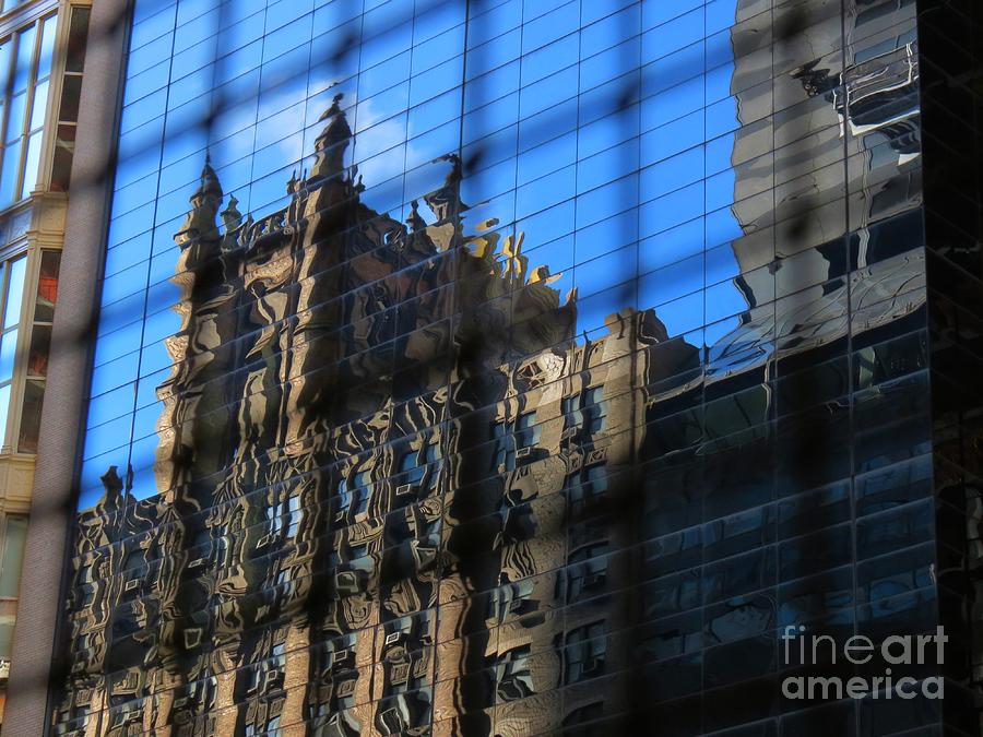 Reflections of New York Photograph by Rrrose Pix