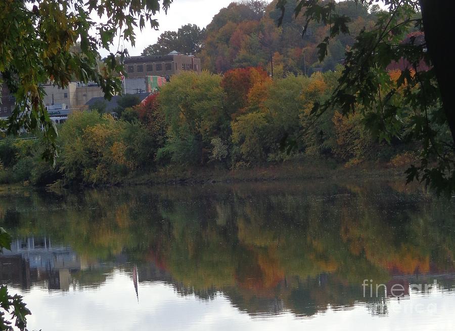 Reflections of Pittston Photograph by Christina Verdgeline