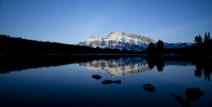 Reflections Of Rundle Photograph