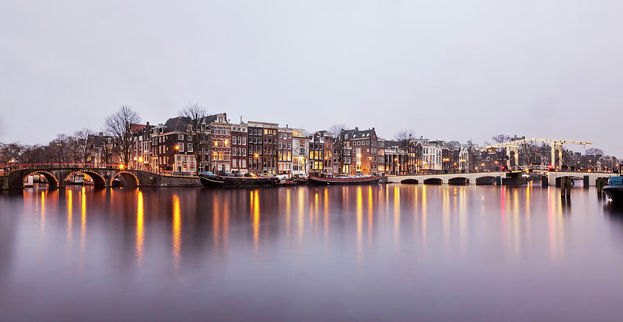 Reflections Of The Amstel Amsterdam Photograph by All Rights Reserved - Copyright