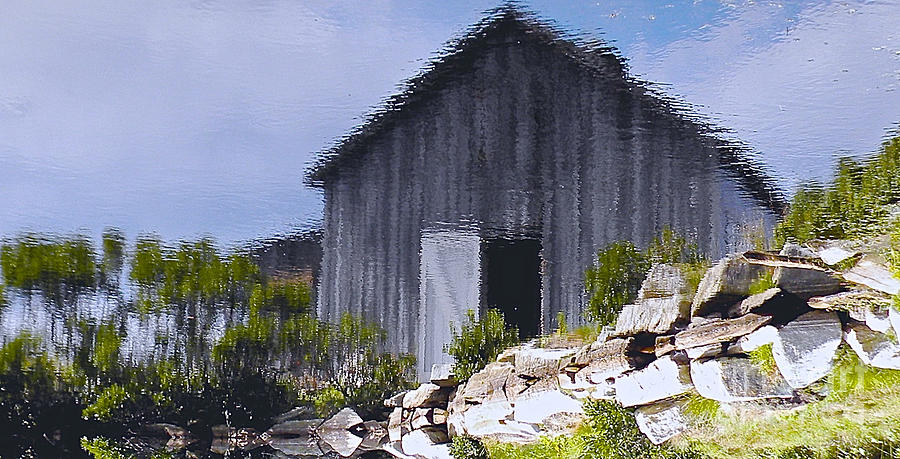 Reflections Of The Art Barn Photograph