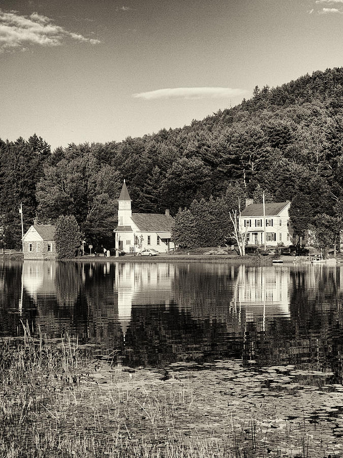 Reflections of the Day Black and White Photograph by Joshua House
