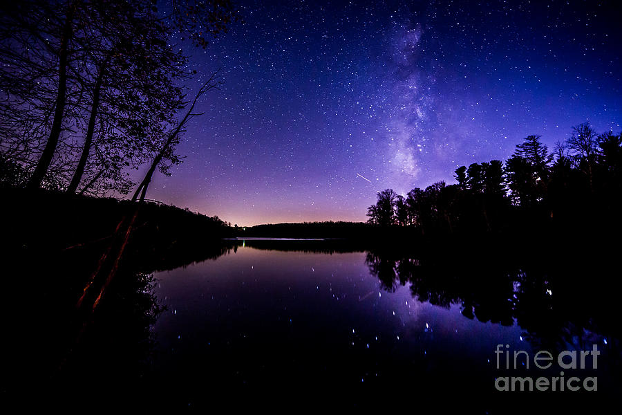 Reflections of The Milky Way Photograph by Robert Loe