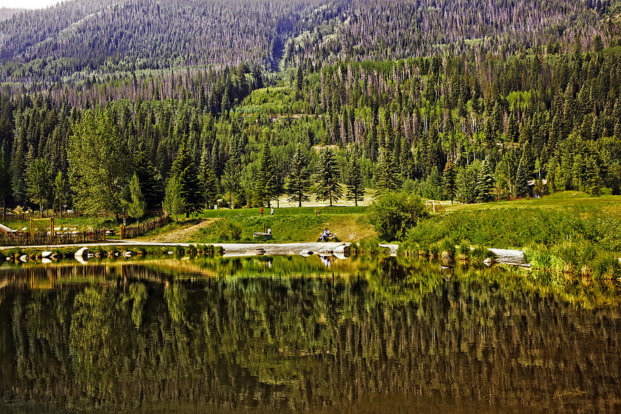 Reflections of Vail Photograph by Madeline Ellis
