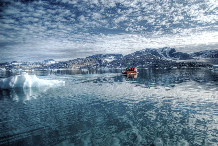 Reflections on Arctic Sea Photograph by Photo by Ville Miettinen (wili_hybrid).
