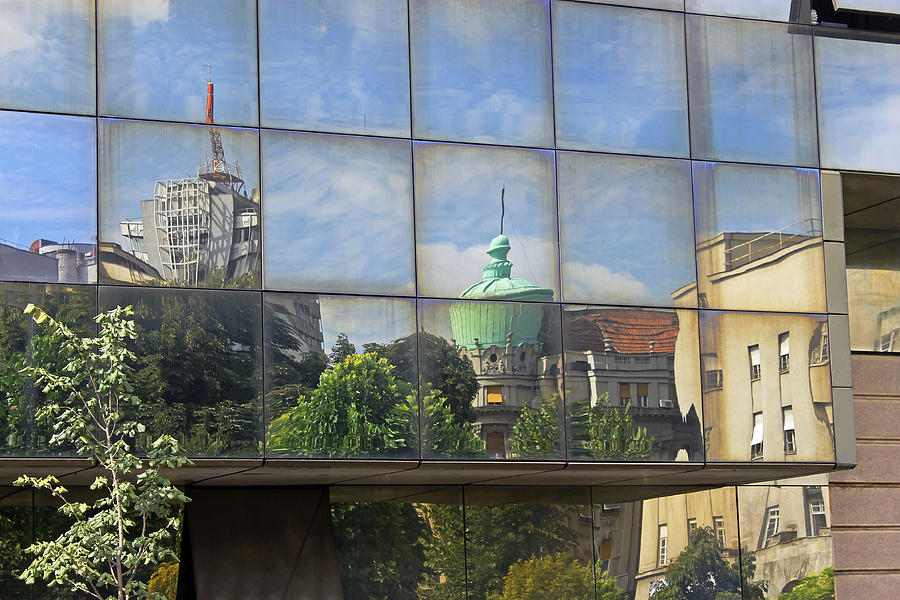 Reflections on Belgrade Photograph by Tony Murtagh