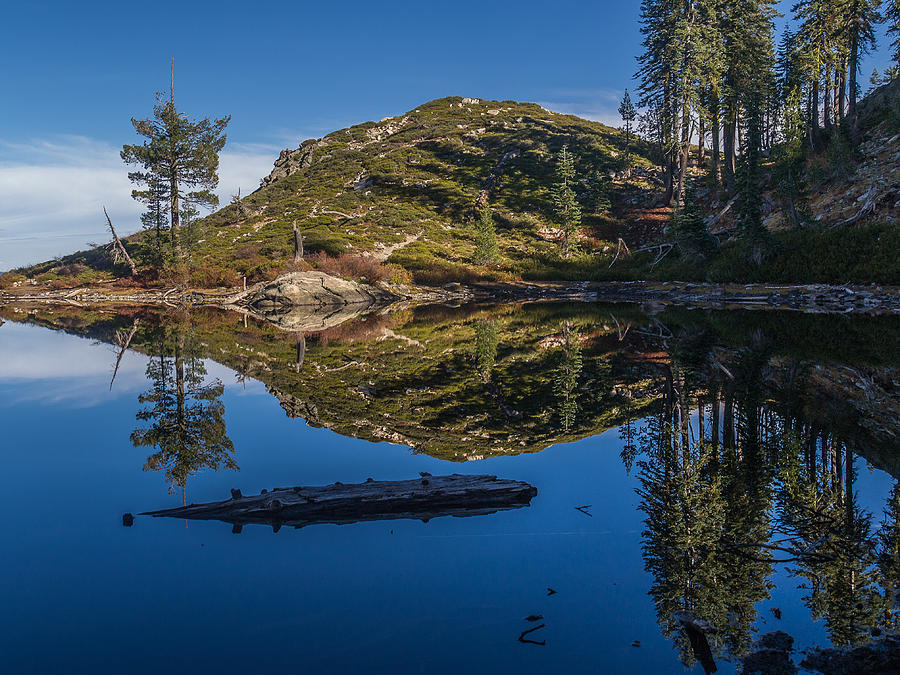 Reflections on Hart Lake 2 Photograph by Greg Nyquist