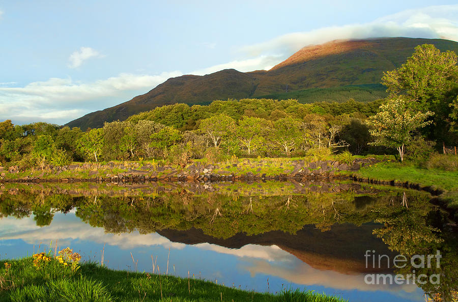 Reflections on Loch Etive Photograph by Bel Menpes