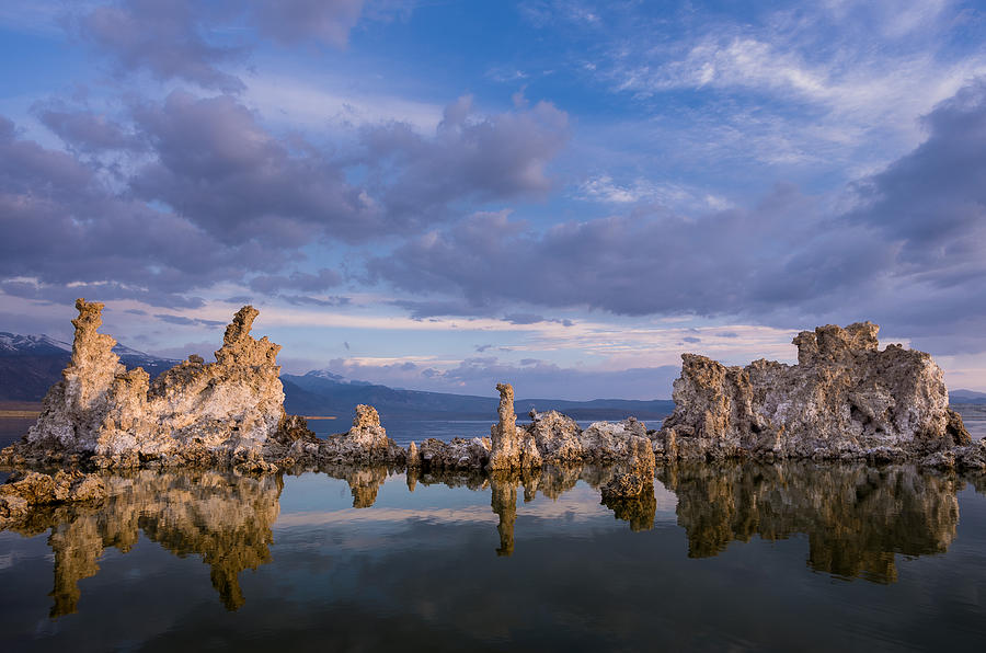 Reflections on Mono Lake 2 Photograph by Greg Nyquist