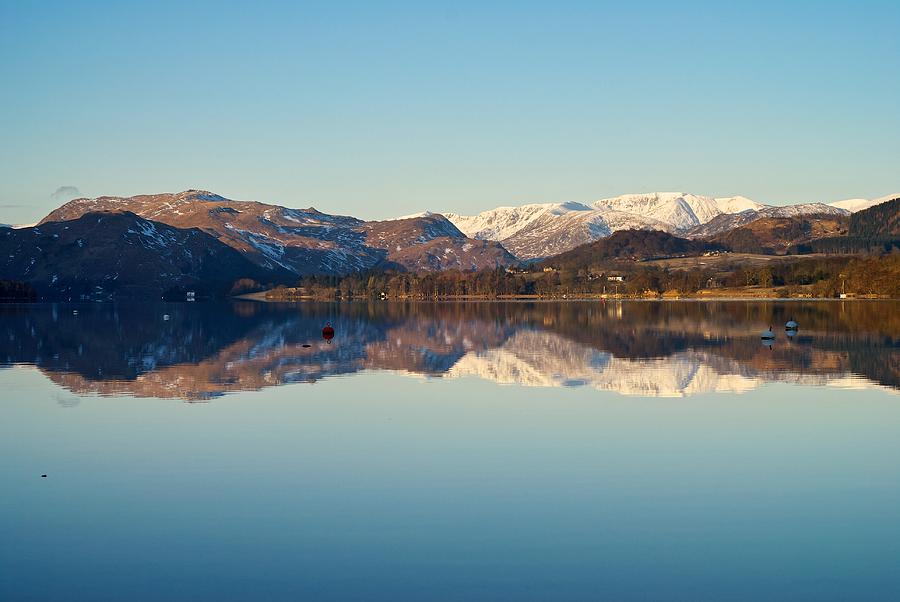 Reflections on Ullswater Photograph by Stephen Taylor