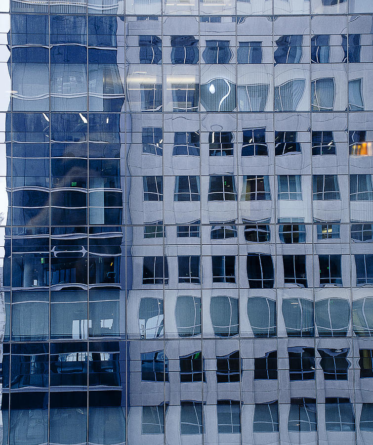 Skyscraper Photograph - Reflections by Rick Mosher
