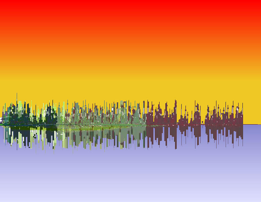 Reflections Digital Art - Reflections by Stephen Coenen Reflections Digital Art - Reflections by Stephen Coenen