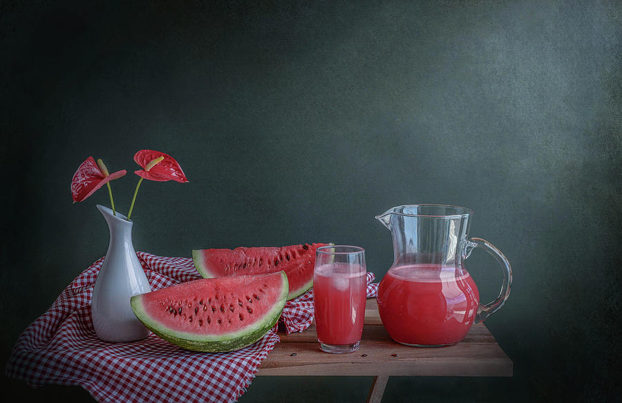 Juice Photograph - Refreshing by Margareth Perfoncio