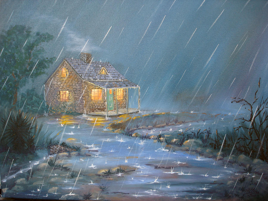 Refuge Painting by Petra Stephens