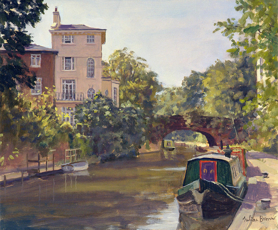 Regent s Park Canal Painting by Julian Barrow