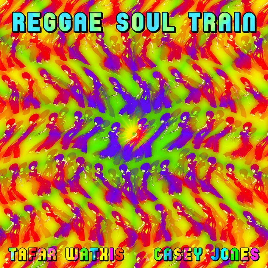 Reggae Soul Train Cover Painting by Steve Fields