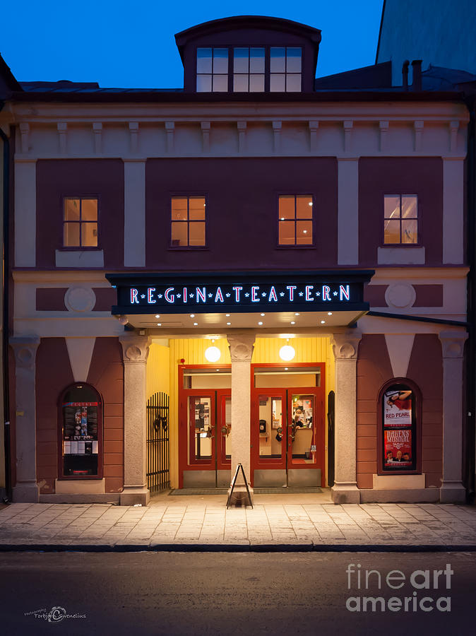 Reginateatern Photograph by Torbjorn Swenelius