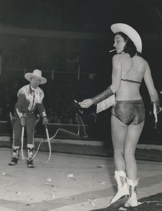 Rehearsing For Olympia Christmas Circus. Photograph by Retro Images