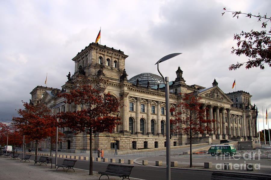 Reichstag Building Berlin Photograph by Christiane Schulze Art And Photography