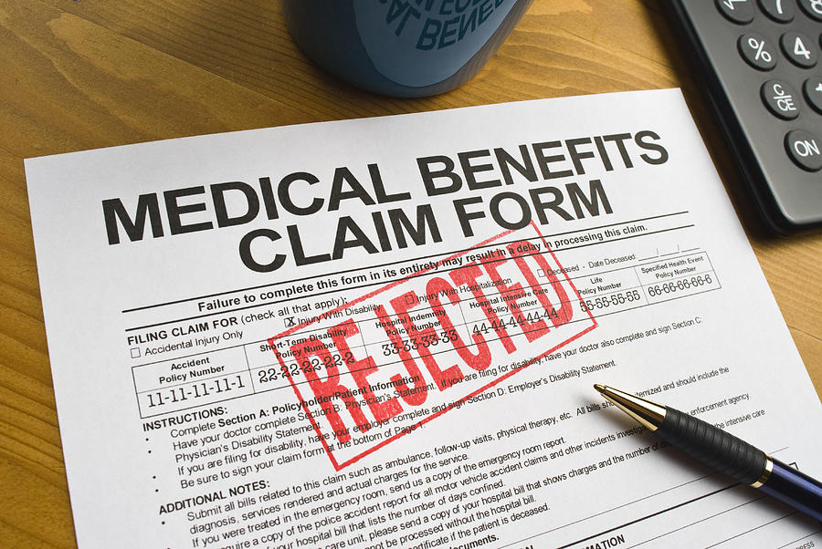 Rejected Benefits Claim Form Photograph by Klh49