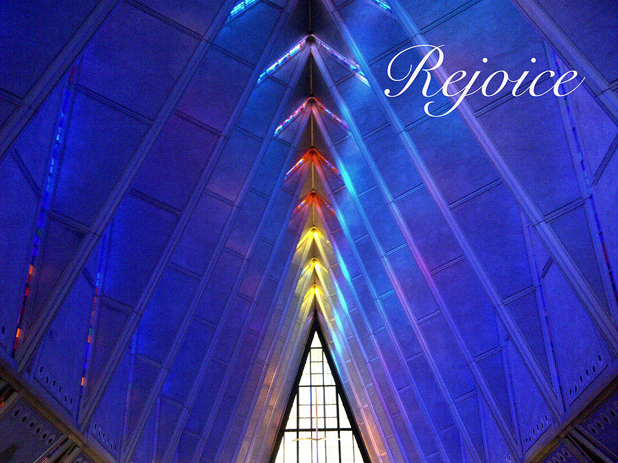 Holiday Card Photograph - Rejoice by T Alyne