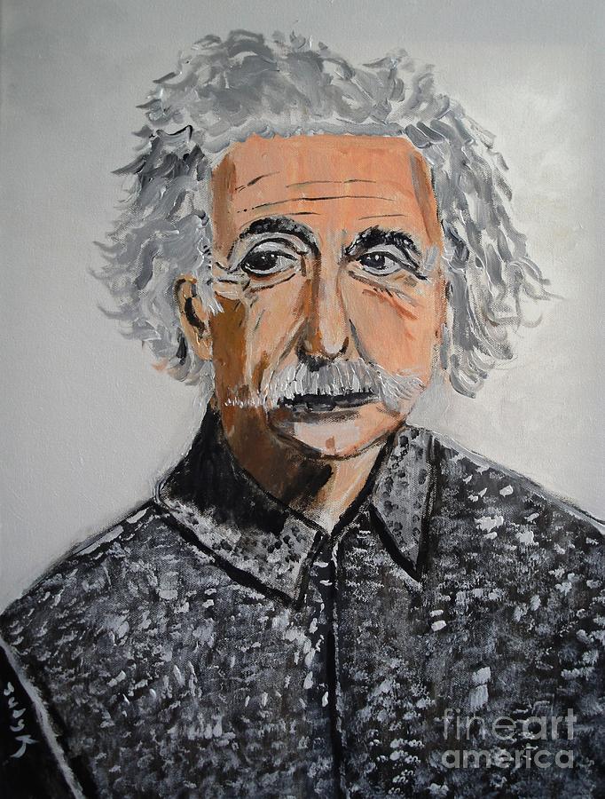 Relativity Painting by Judy Kay
