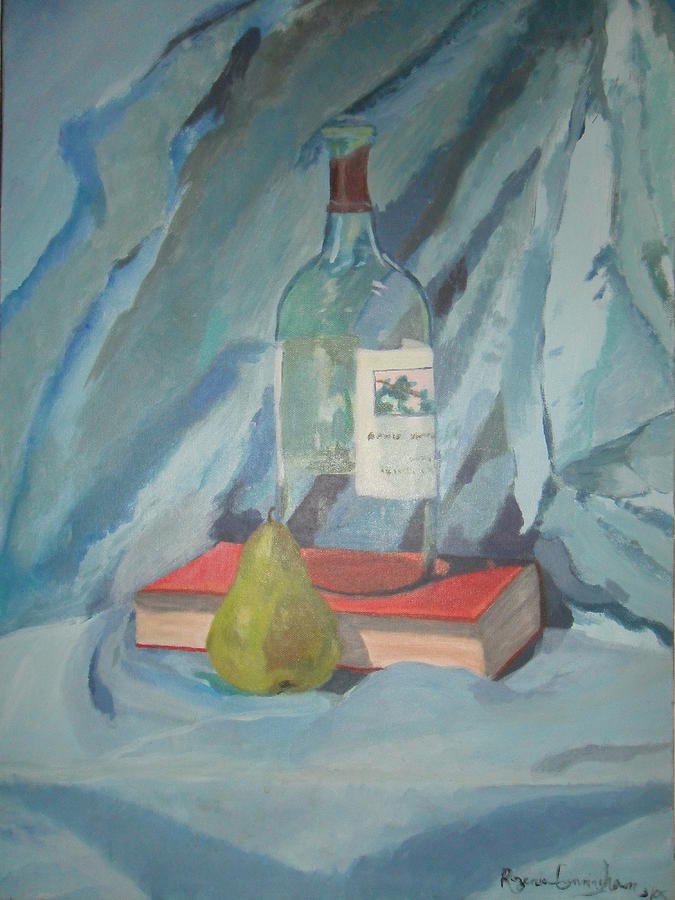 Still Life Painting - Relaxation by Rozenia Cunningham