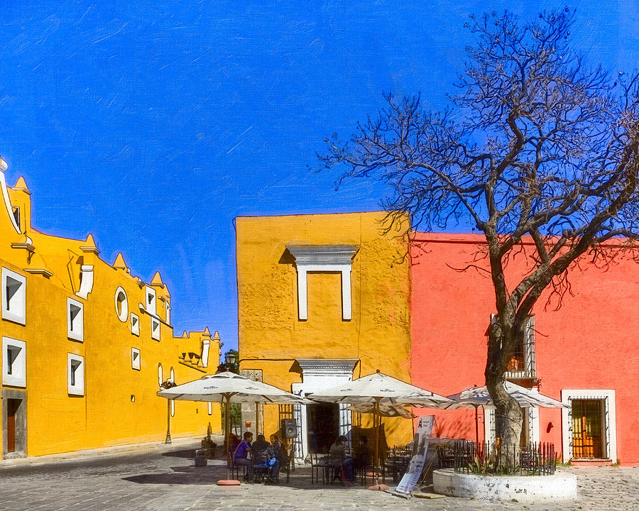Landscape Photograph - Relaxing in Colorful Puebla by Mark Tisdale