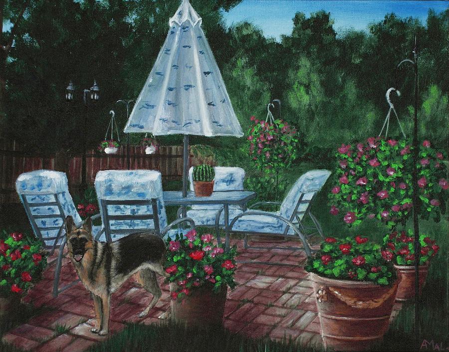 Relaxing Place Painting by Anastasiya Malakhova