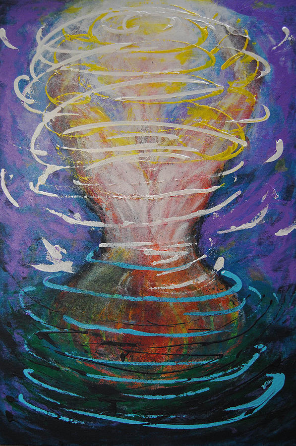 Release and Renewal Painting by Vallee Johnson